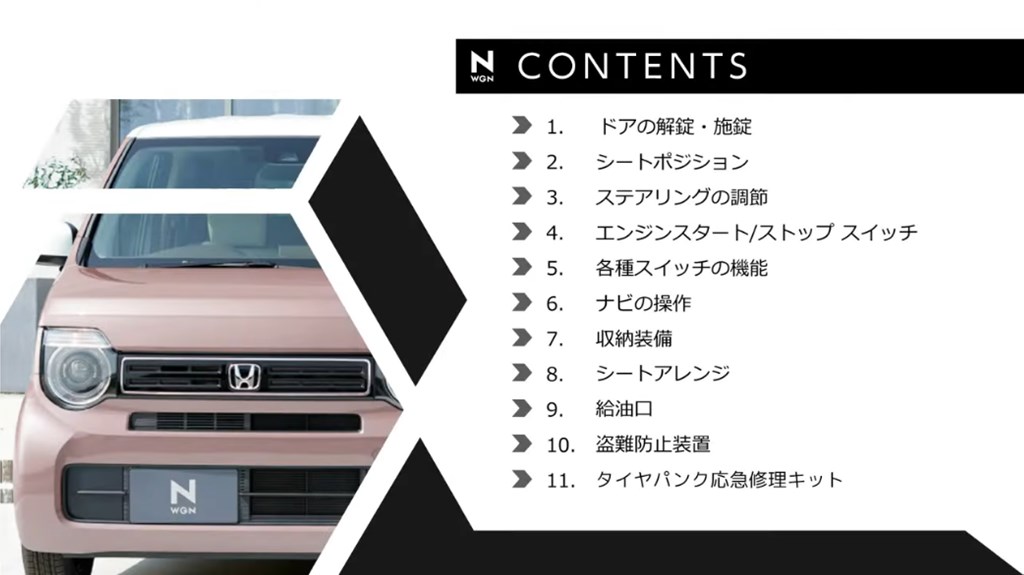 オーナー必見 車の操作方法をまとめた くるマニュアル N Box編やヴェゼル編の無料動画が非常にわかりやすくて素敵です N Box For Life Honda N Box Customブログ